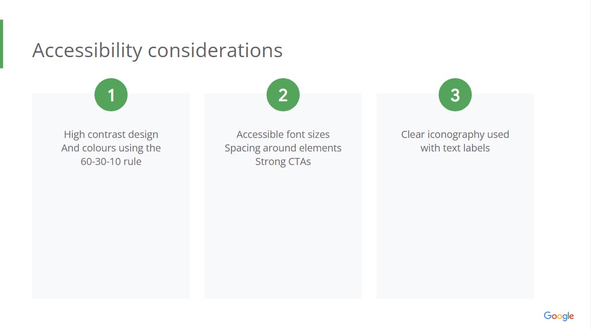 Accessibility Considerations