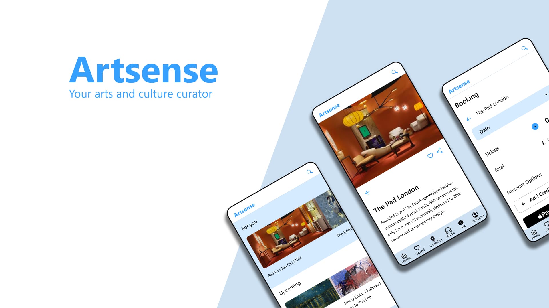 Art Sense App Hero - Your arts and culture curator